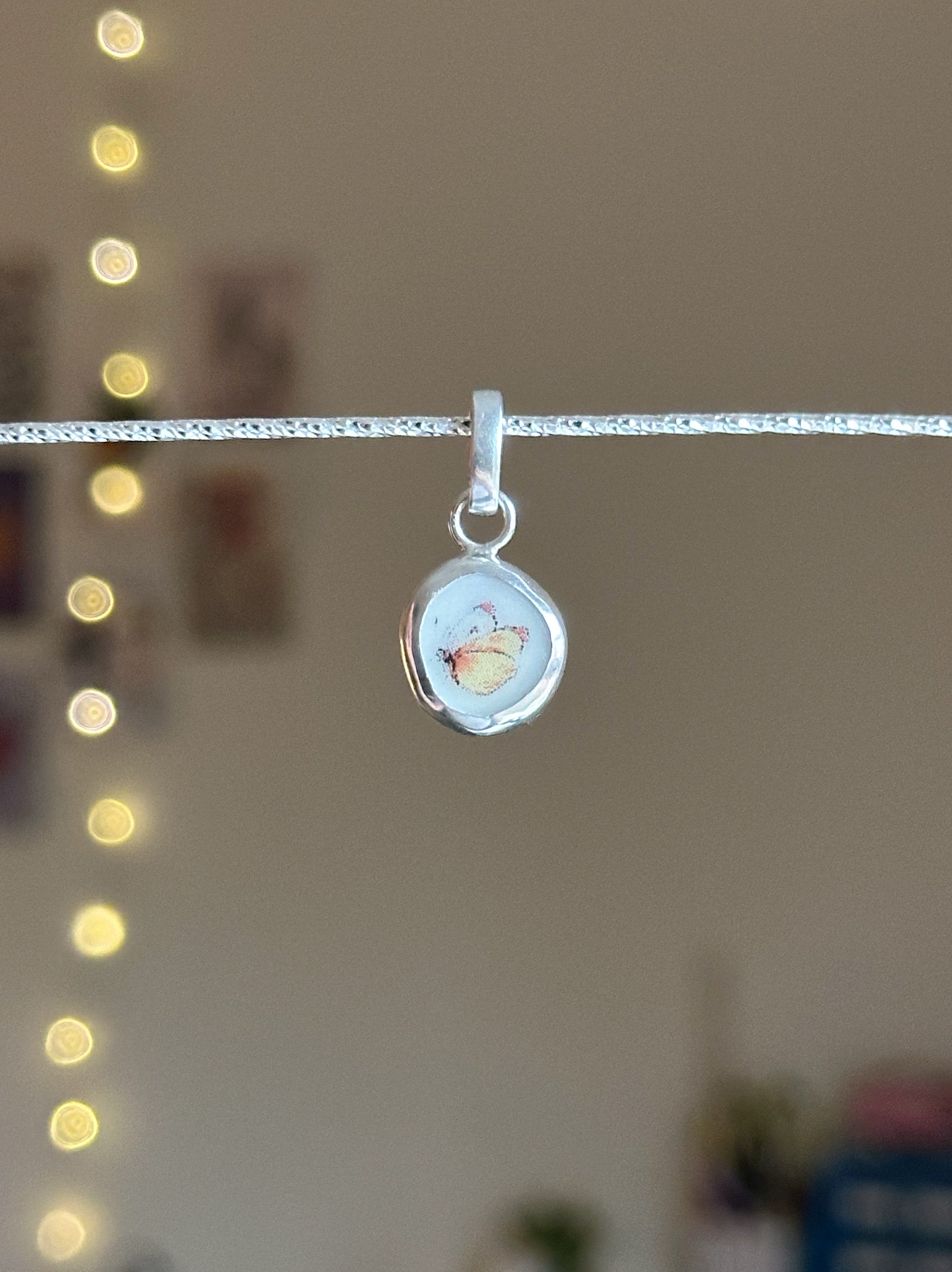 Vintage pottery charm