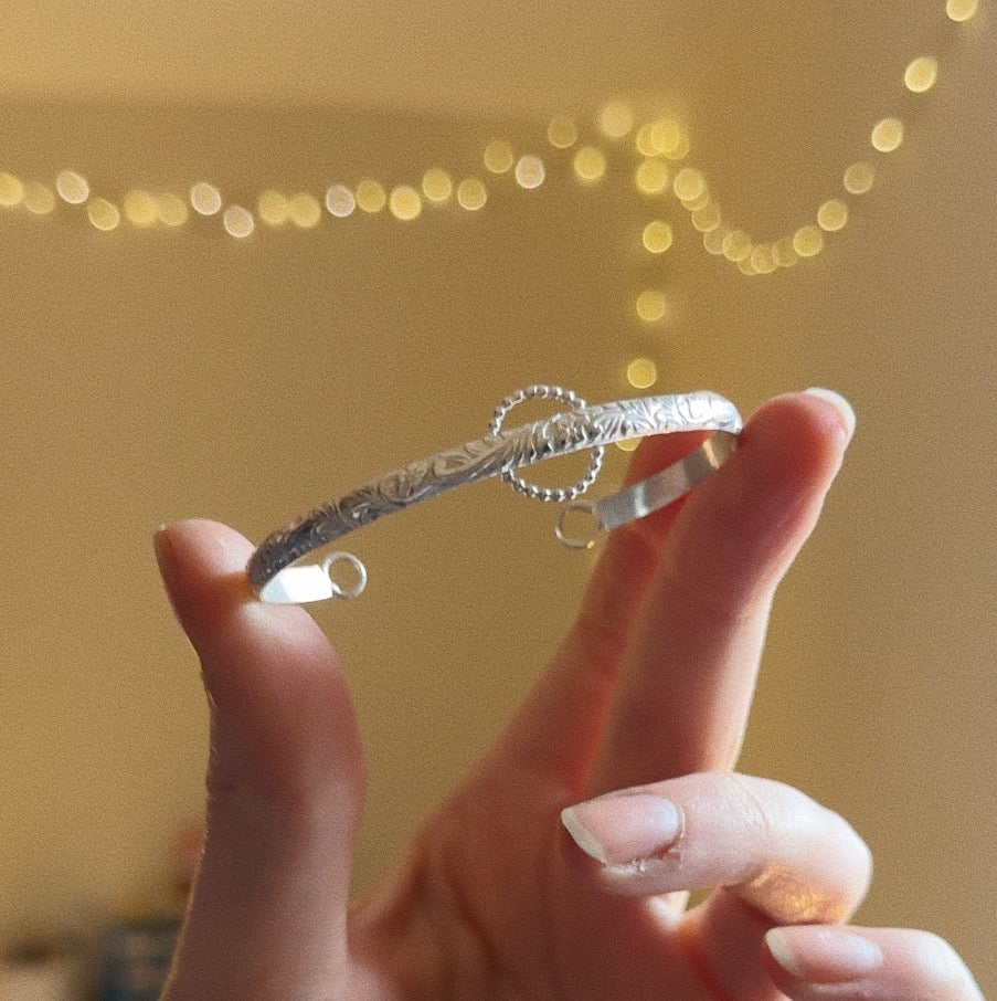 Lagoon charm keeper cuff