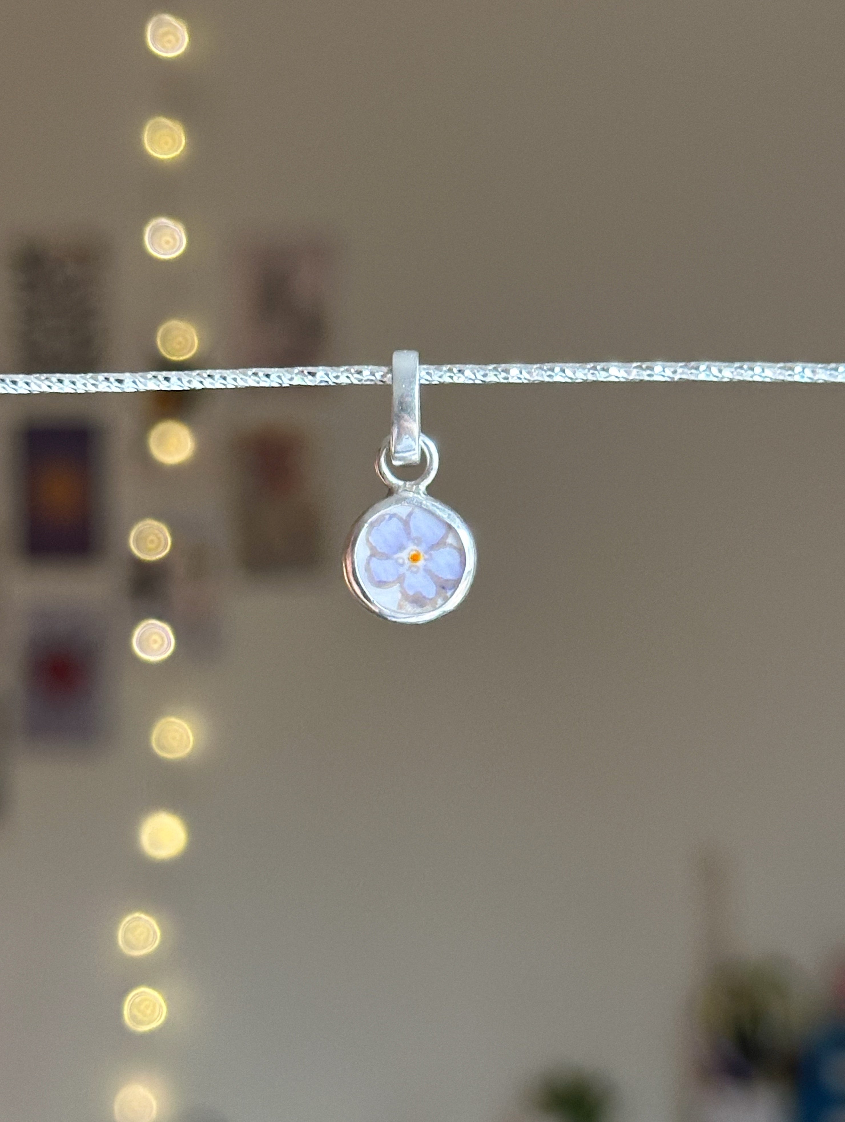 Vintage pottery charm