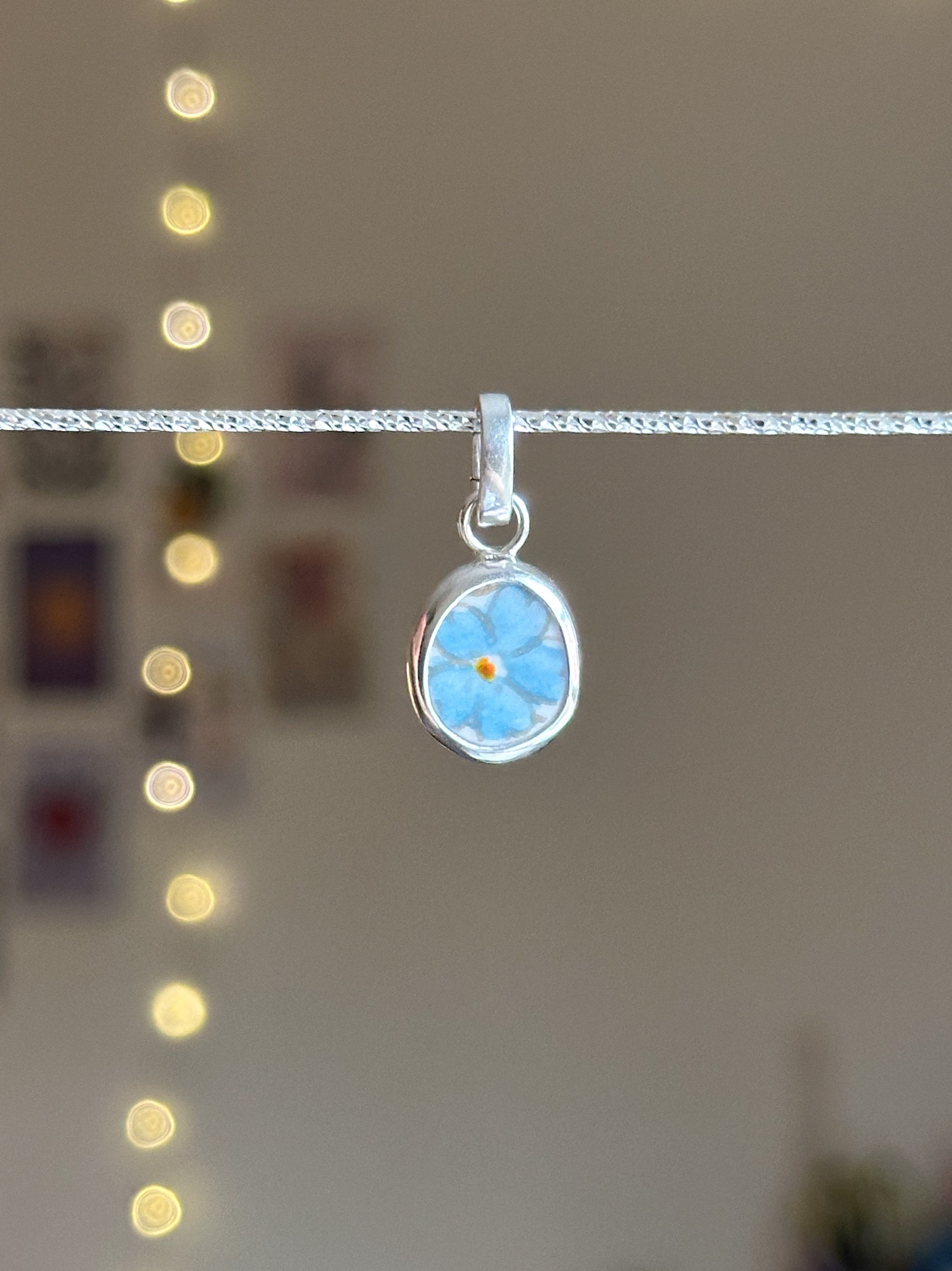 Vintage pottery charm