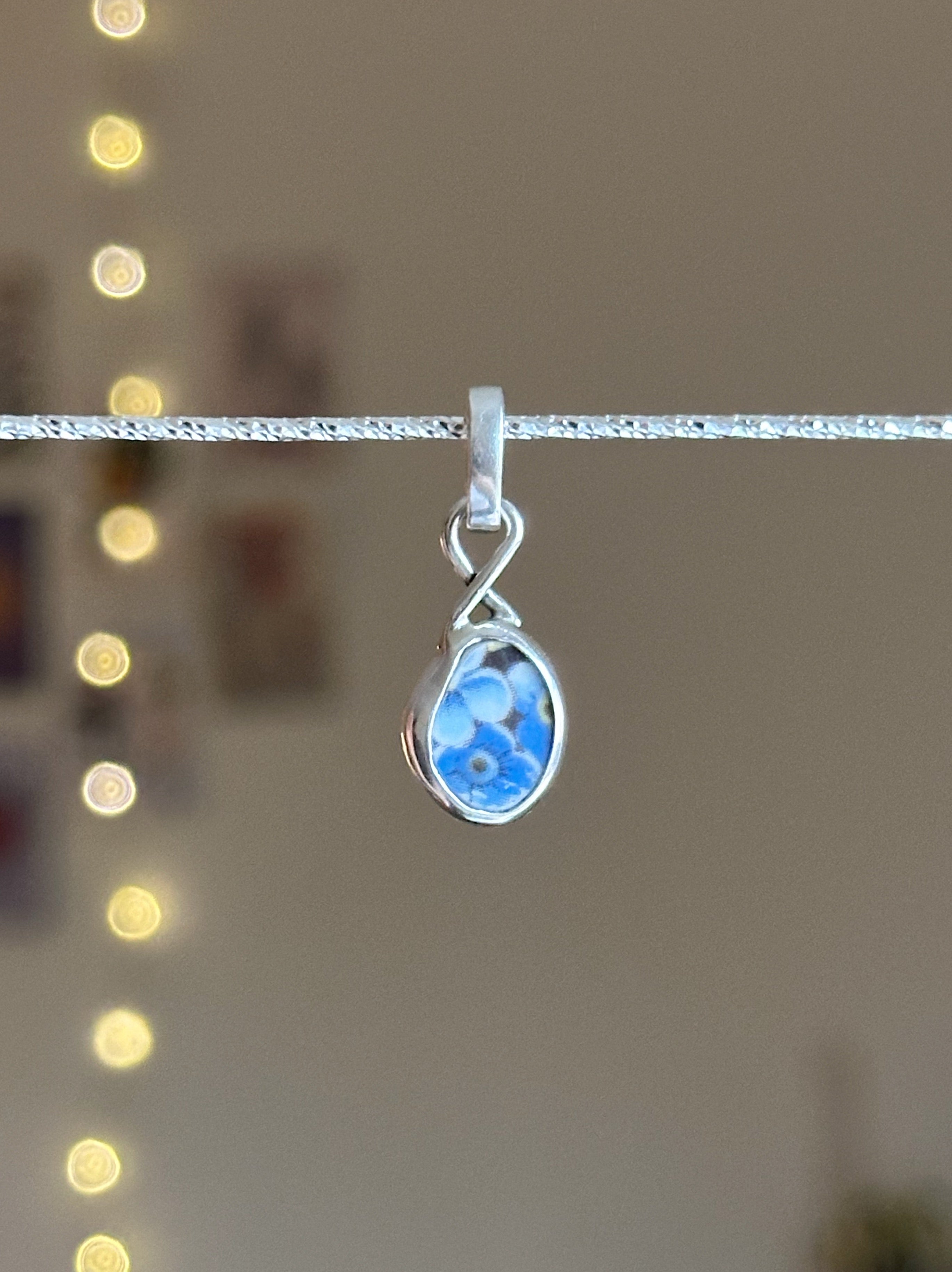 Vintage pottery charm