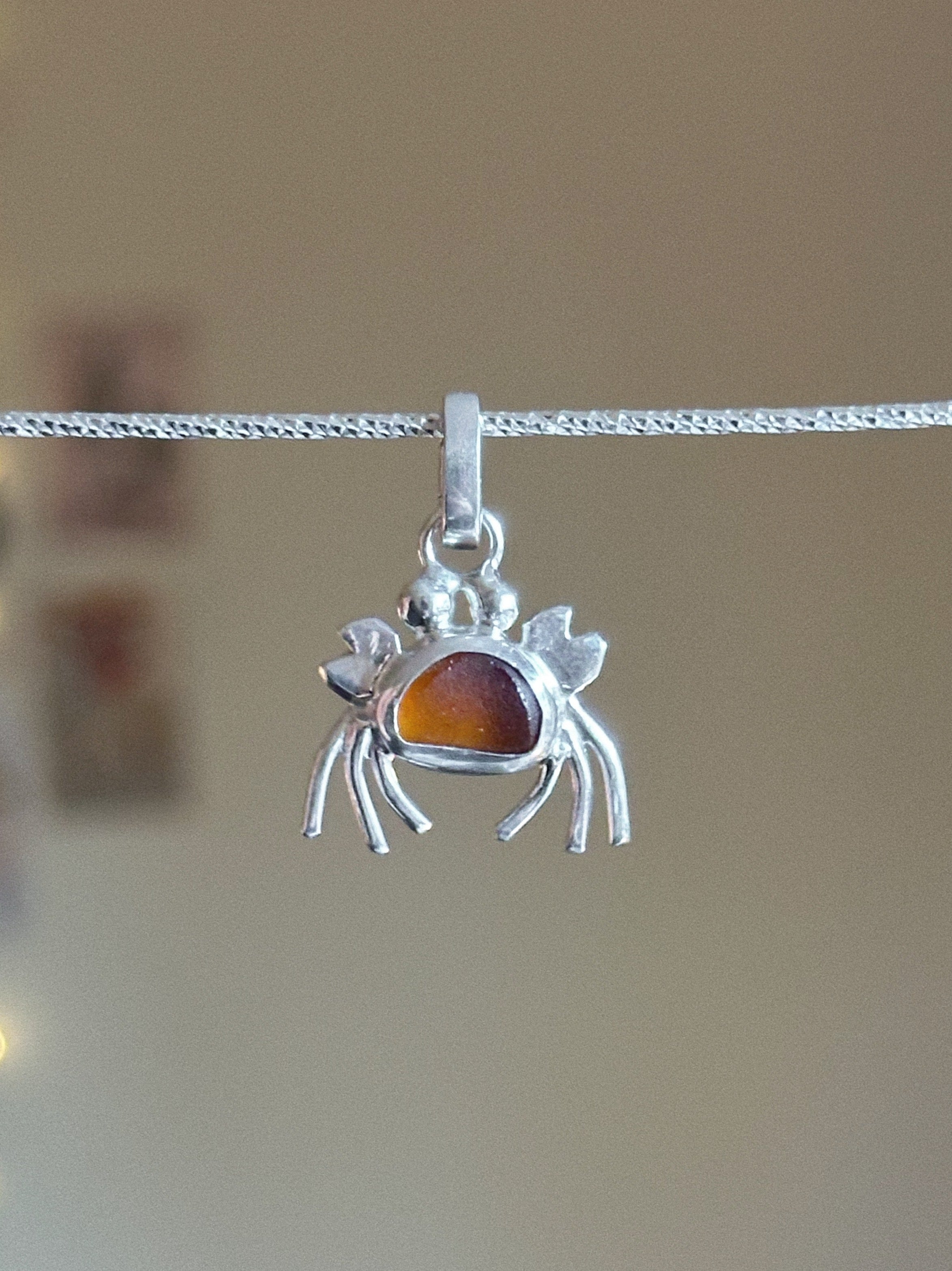 Sea glass crab