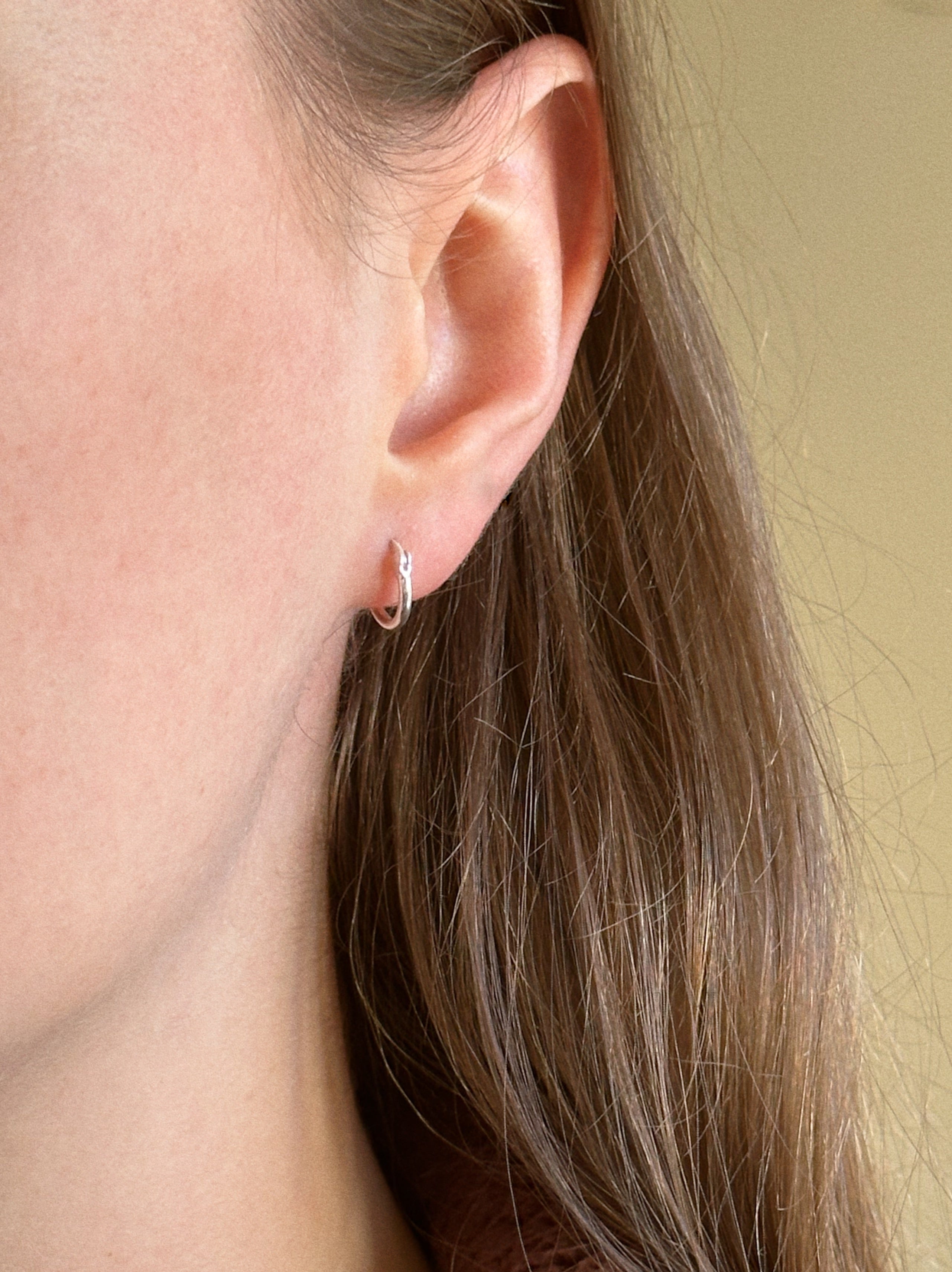 Earring charm hoops (Single or pair)