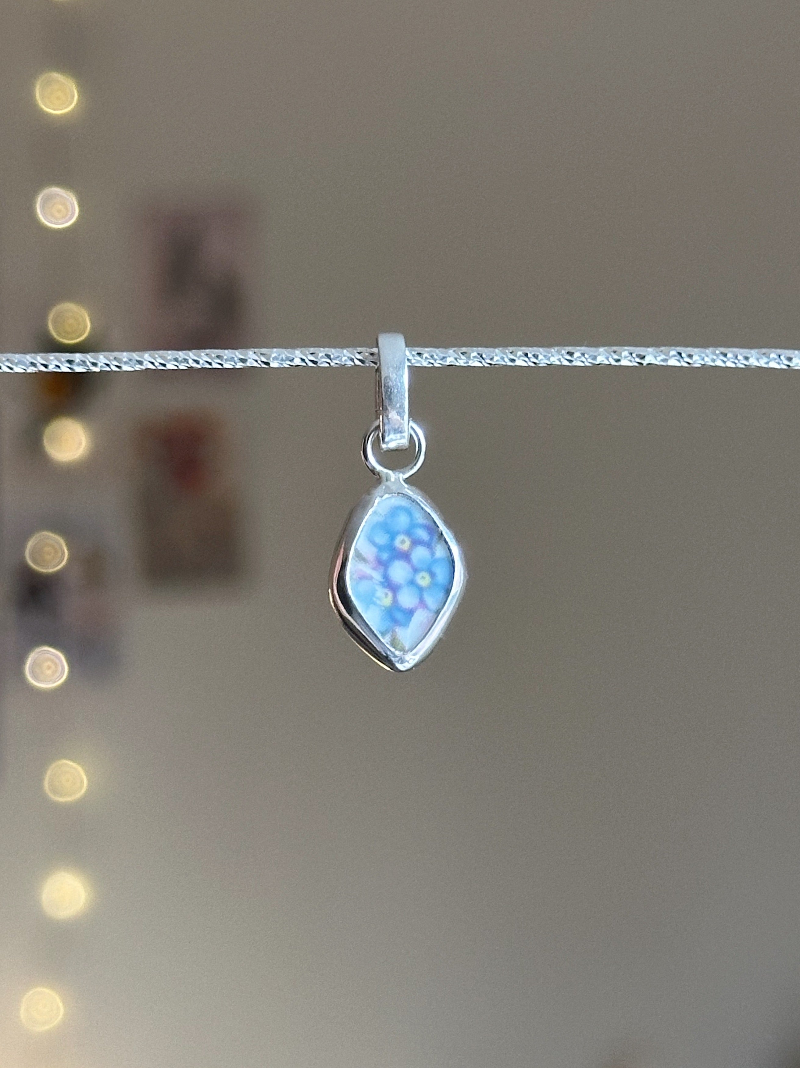 Vintage pottery charm