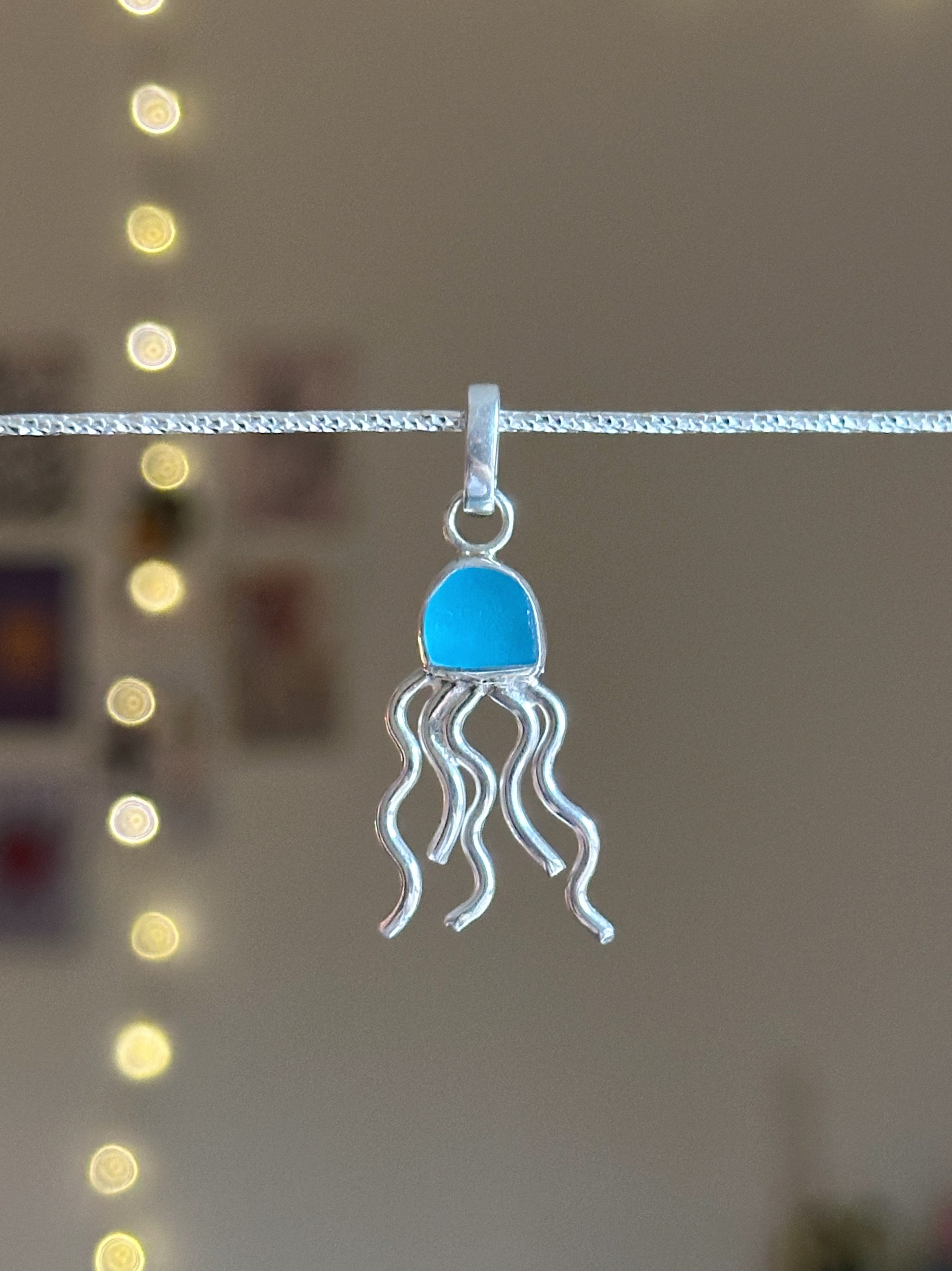 Sea glass animal charm
