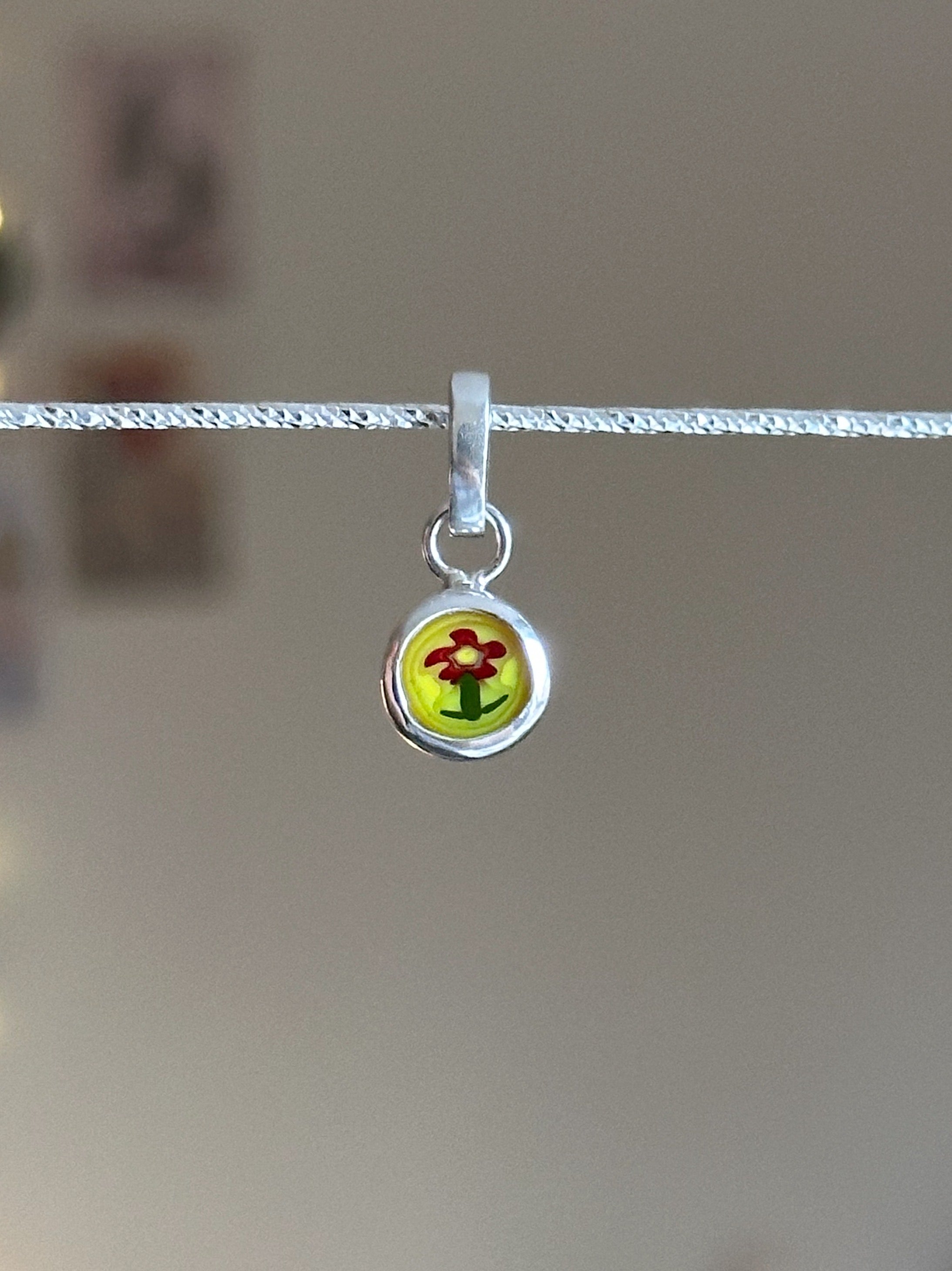 Millefiori charm