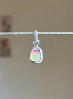 Vintage pottery charm