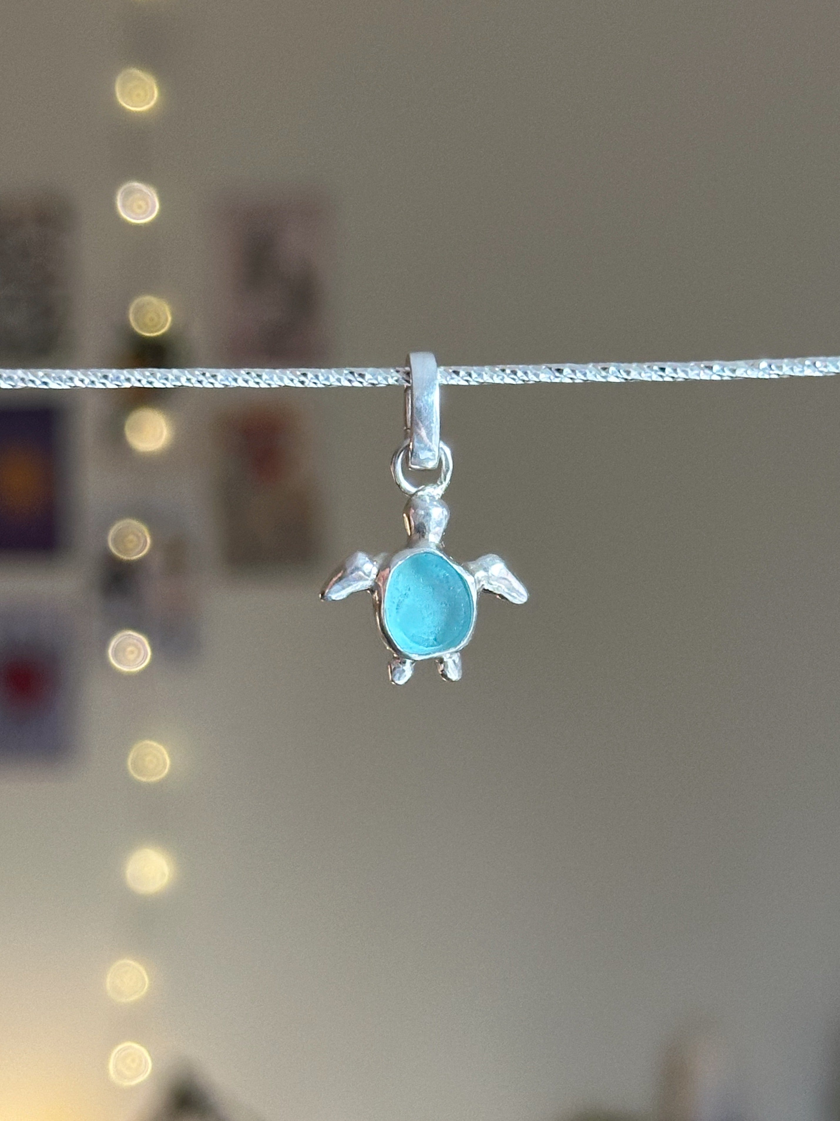 Sea glass turtle
