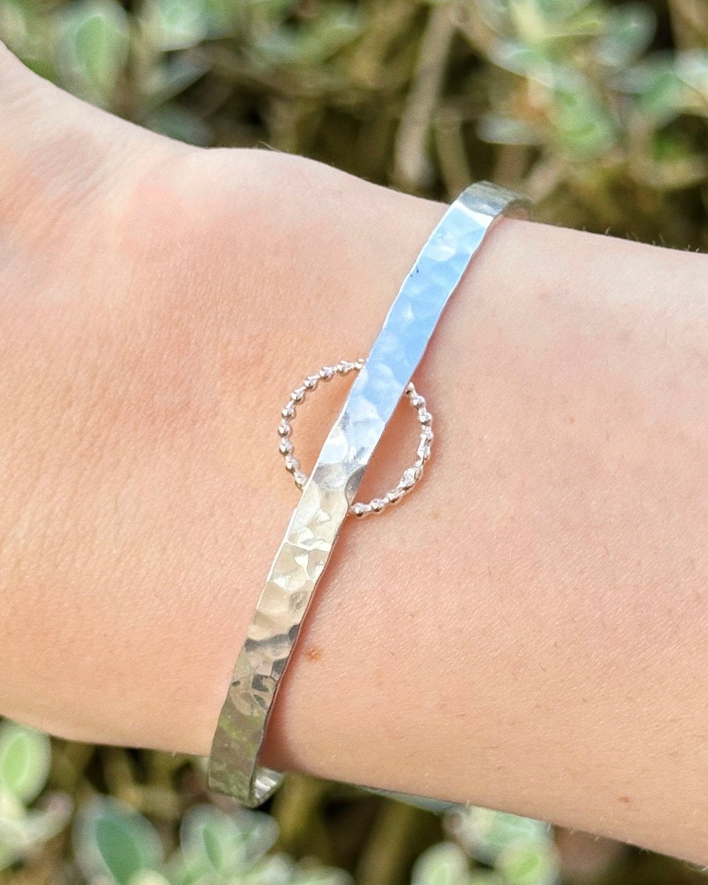 Lagoon charm keeper cuff