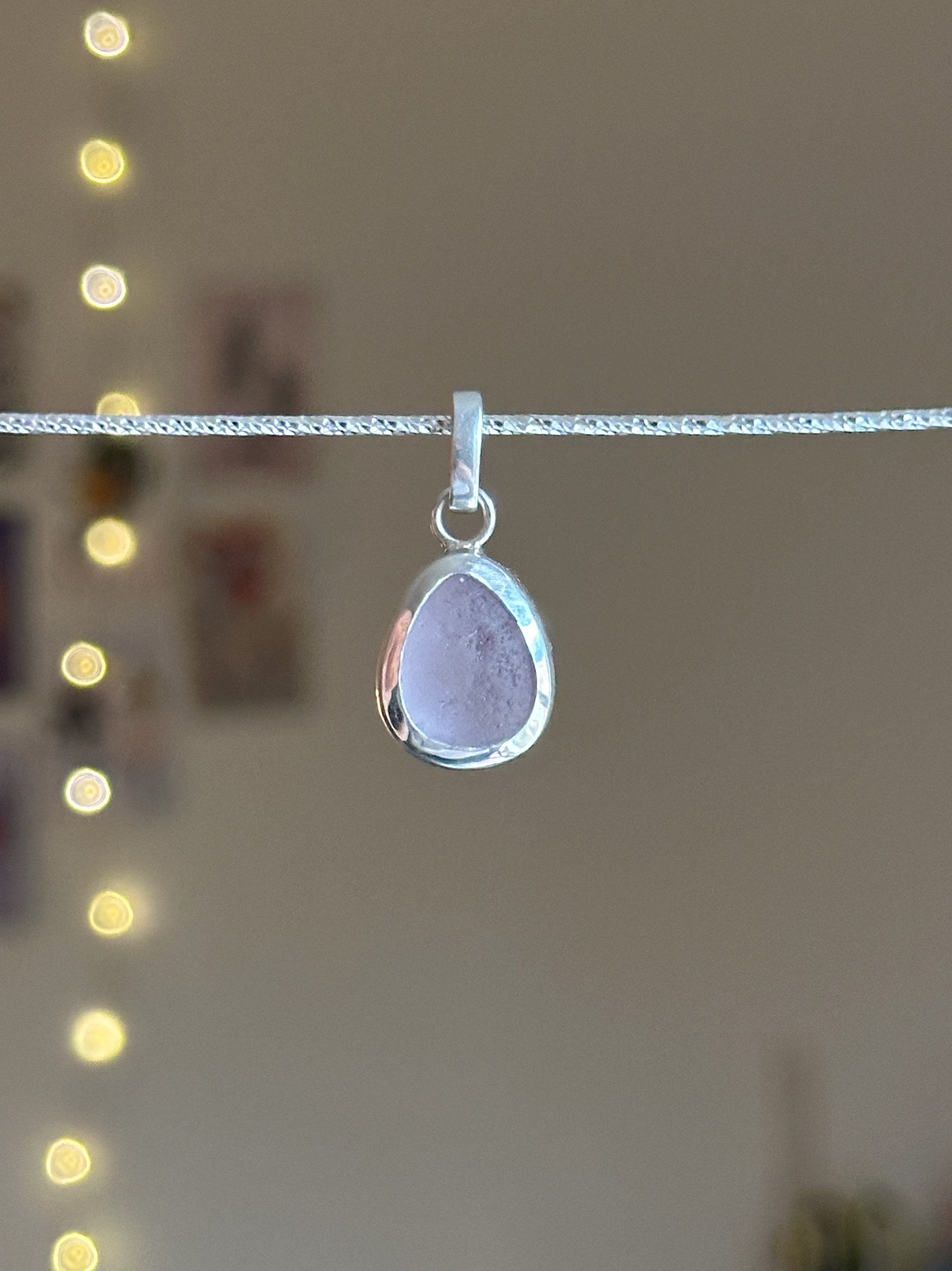 Sea glass charm