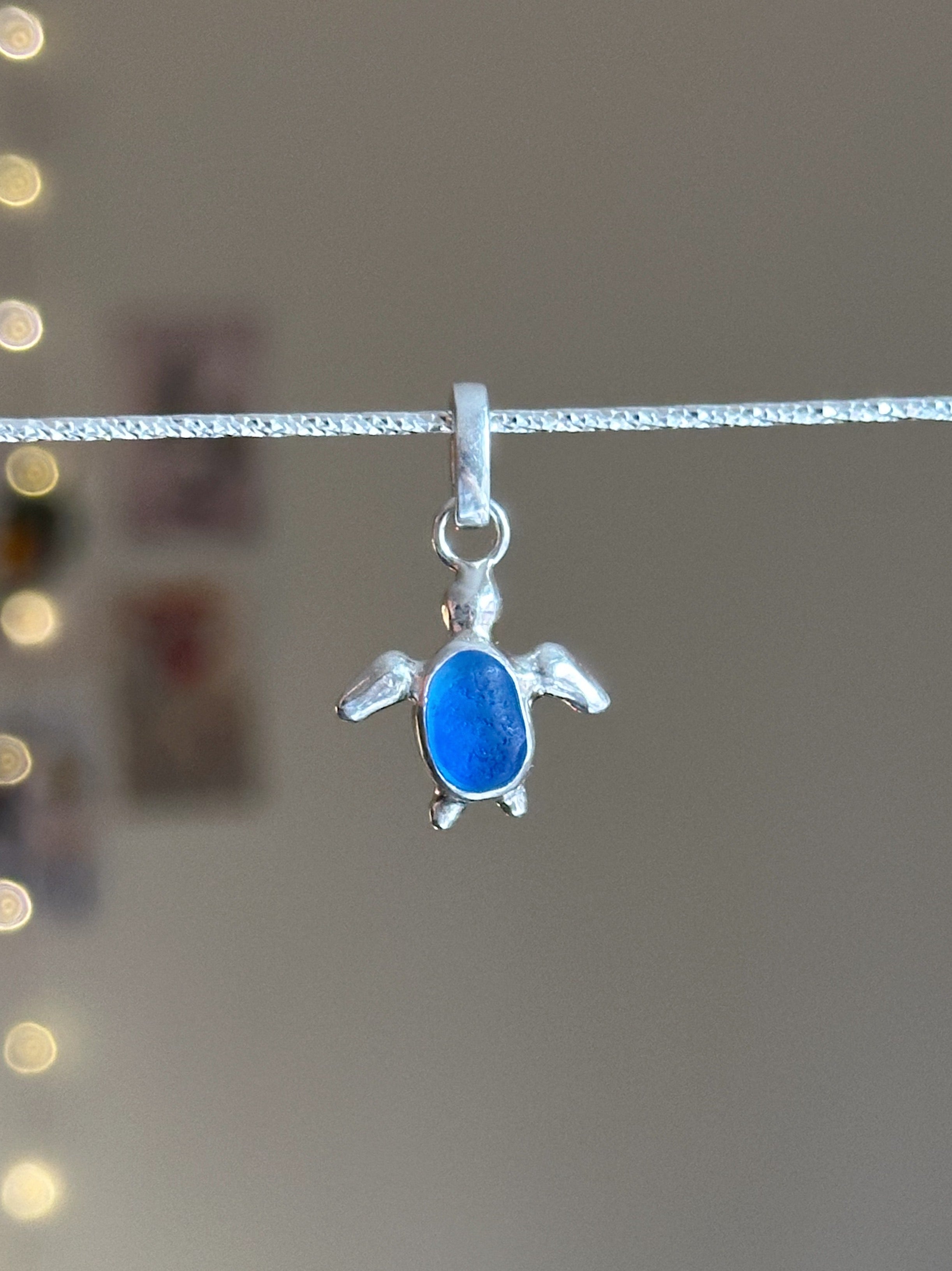 Sea glass turtle