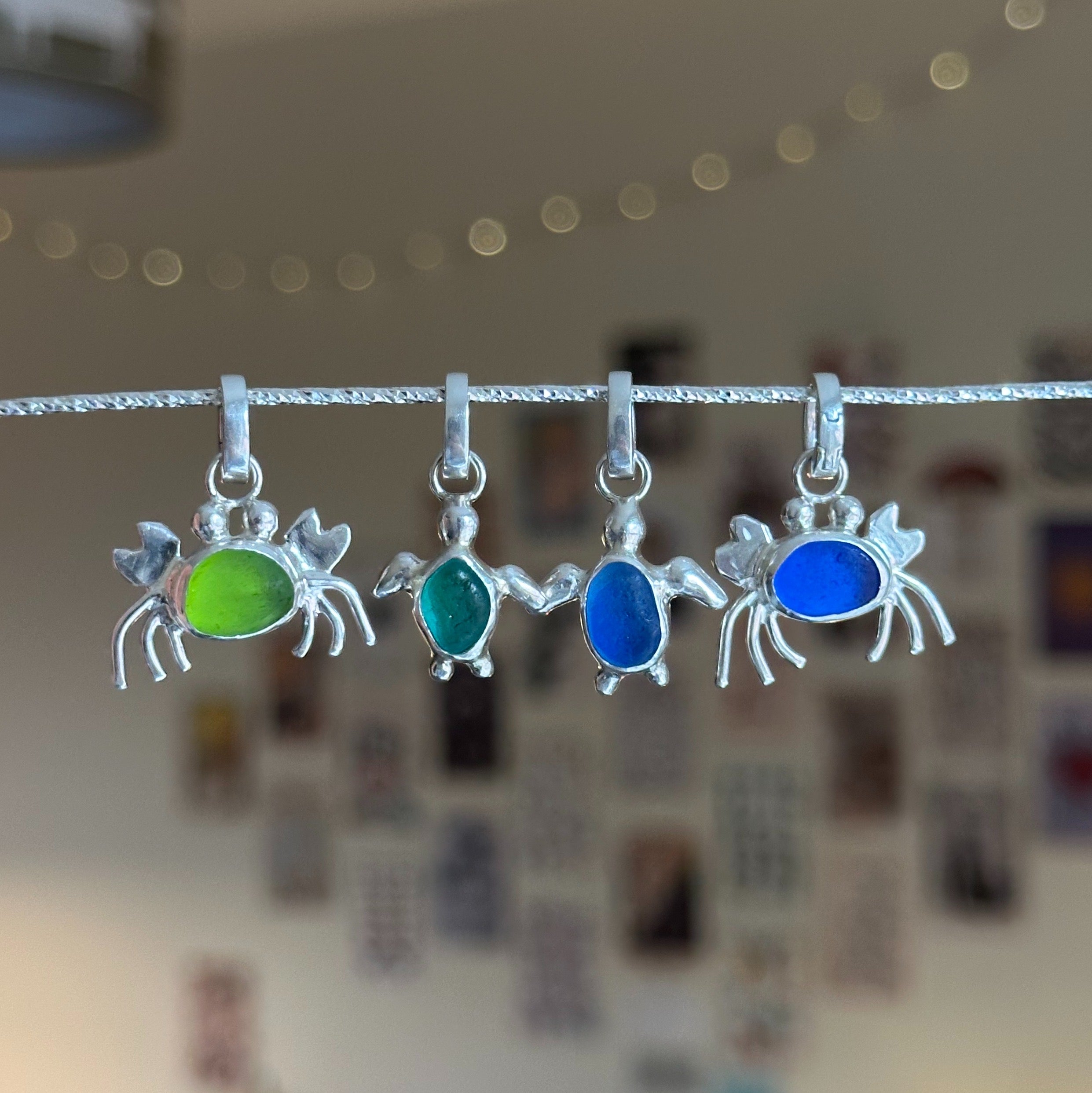 Sea glass crab