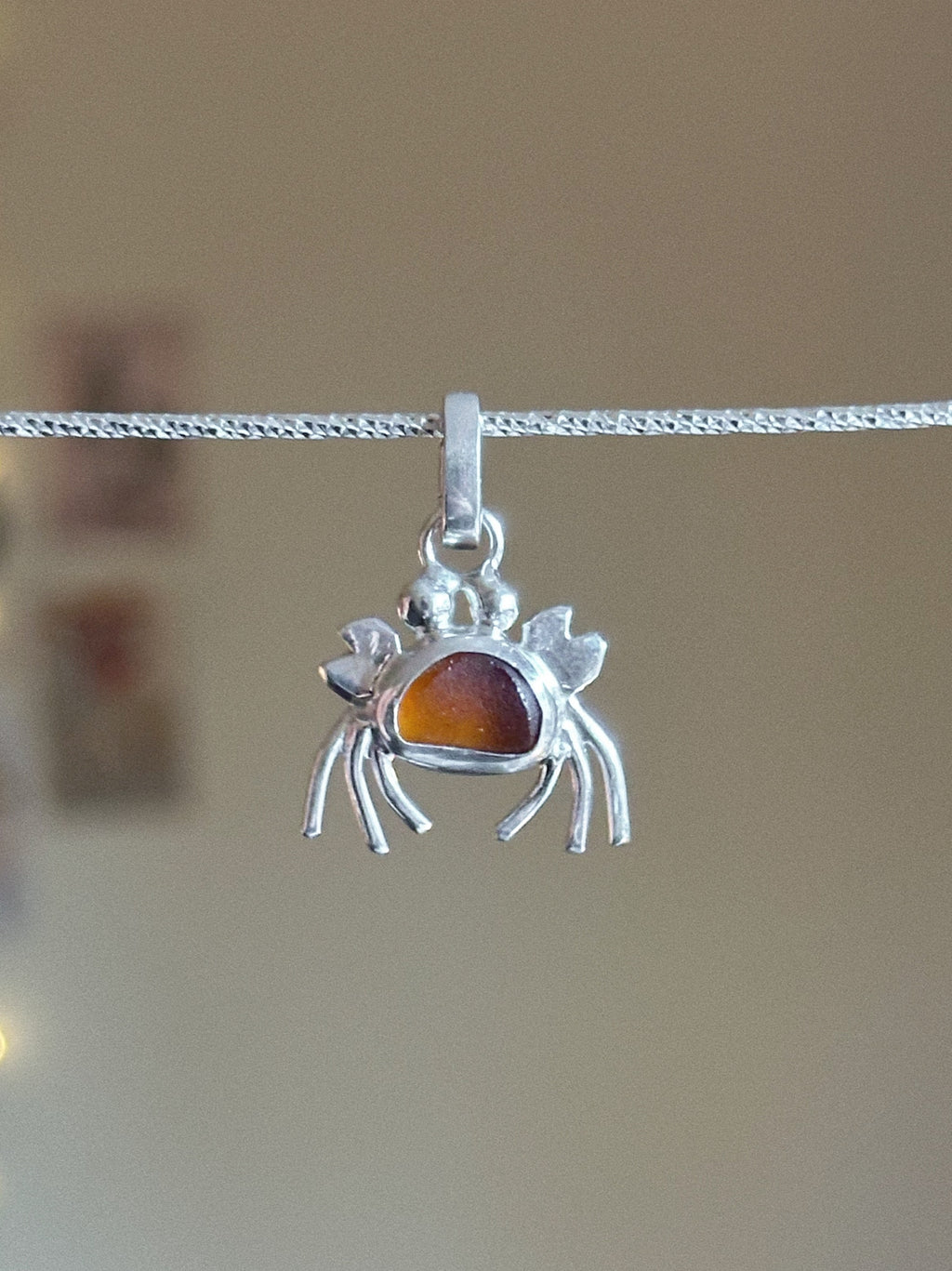 Sea glass crab
