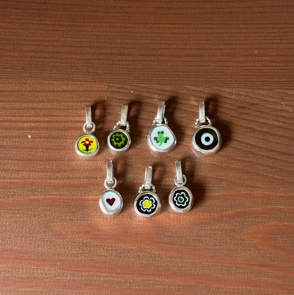 Millefiori charm
