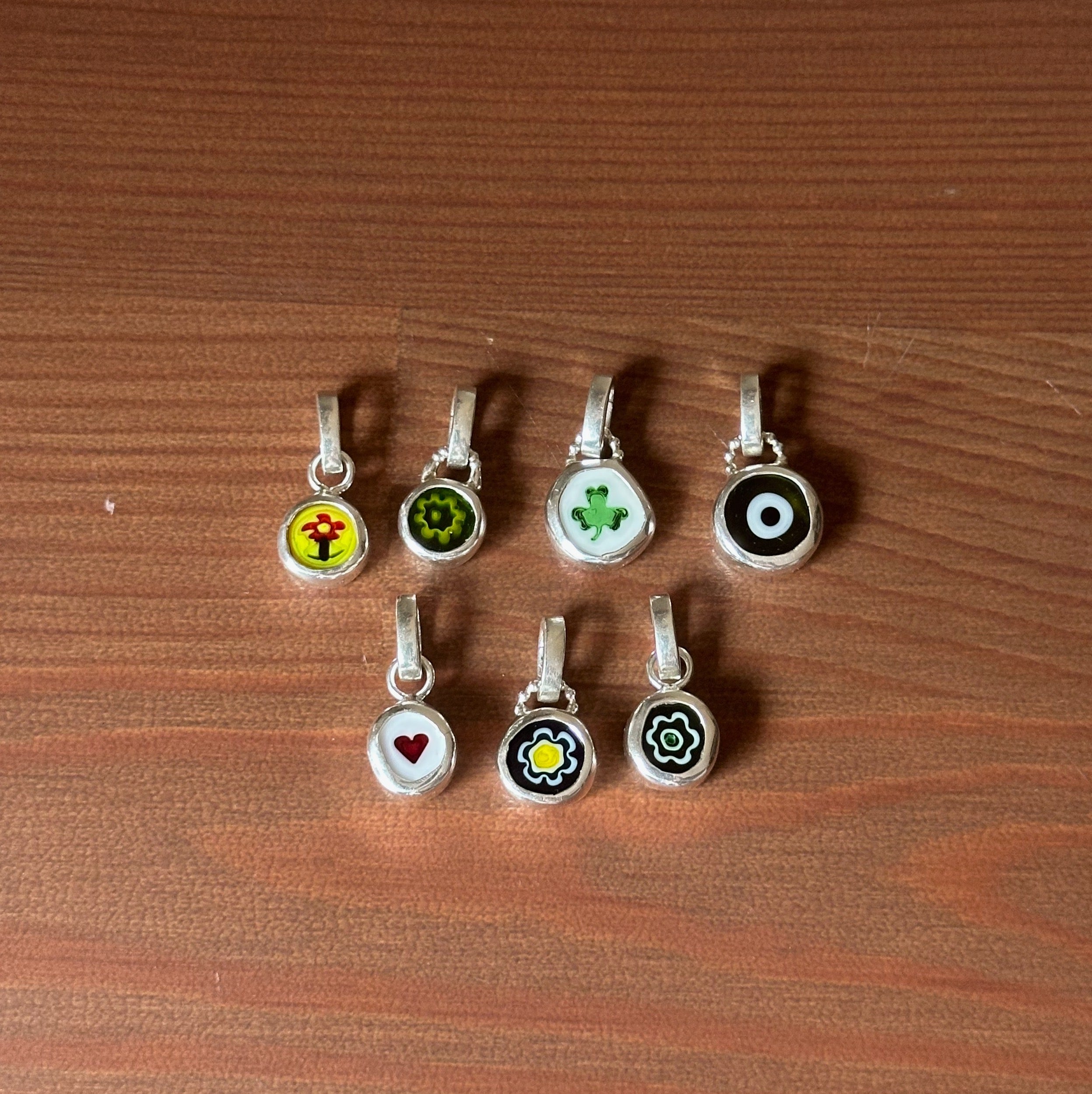 Millefiori charm