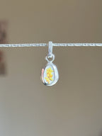 Vintage pottery charm