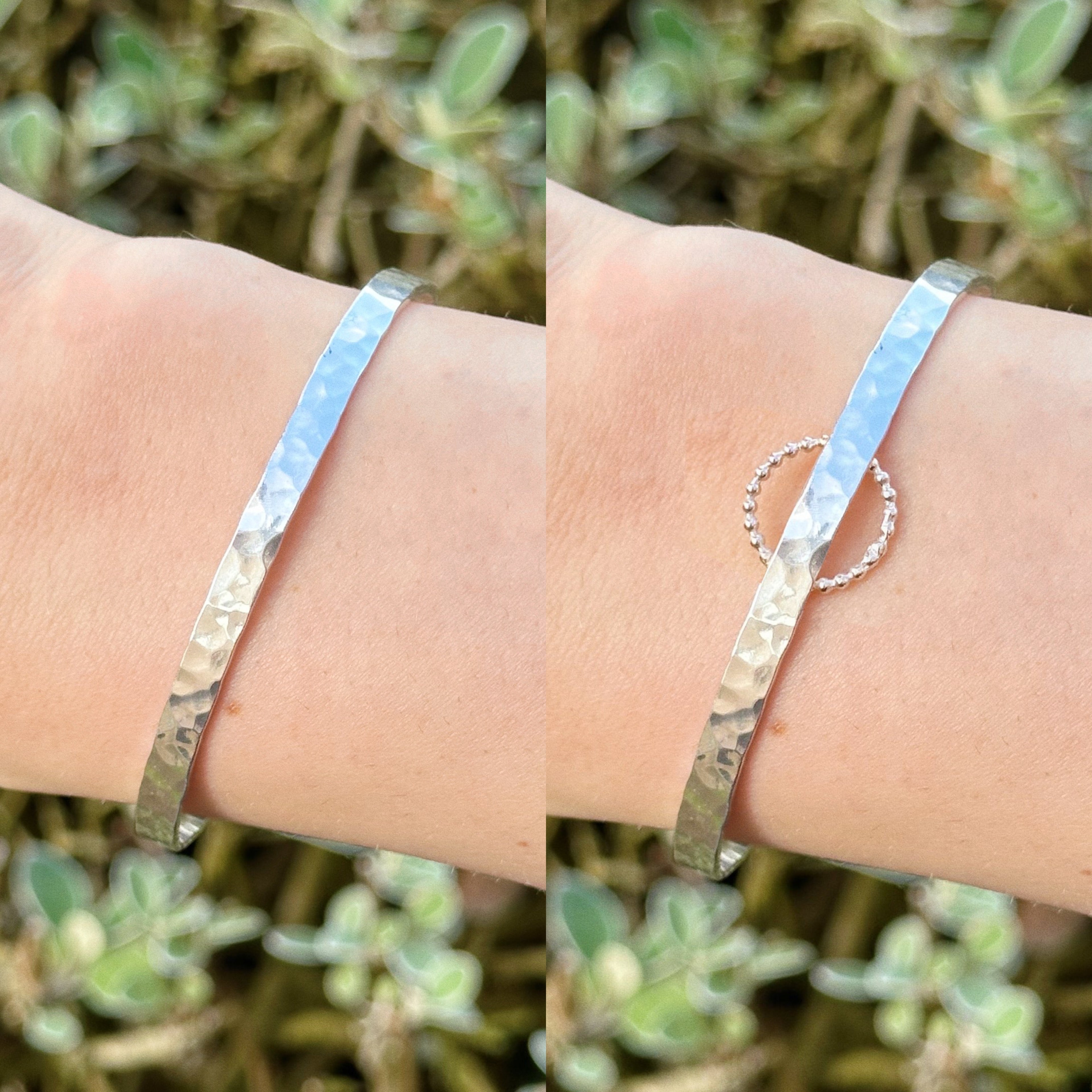 Lagoon charm keeper cuff