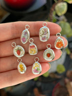 Vintage pottery charm