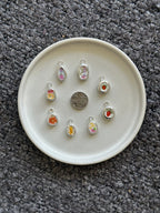 Vintage pottery charm